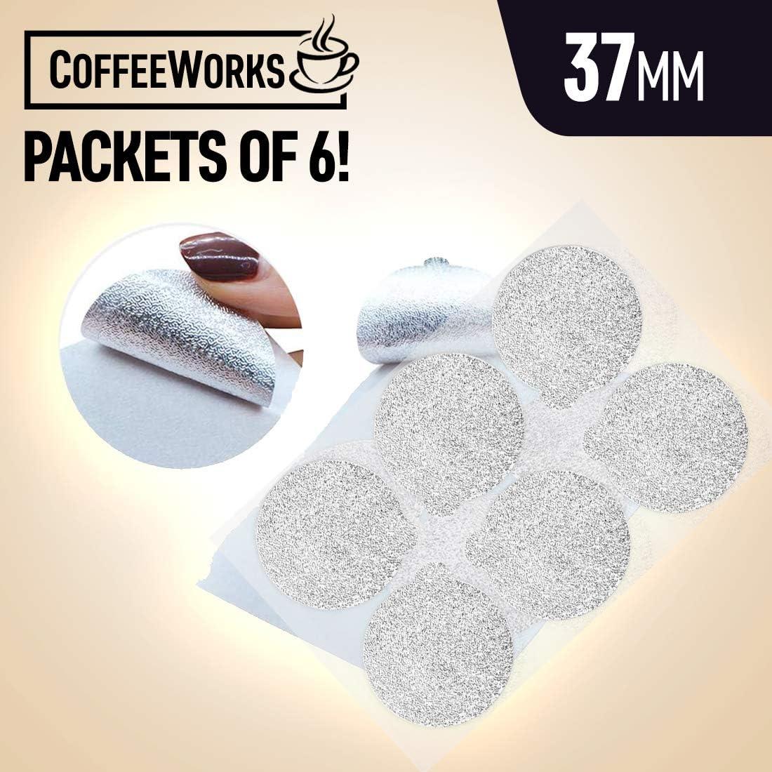 Tapas de Sellado de Aluminio Reutilizables MCBEANS 120 Unidades