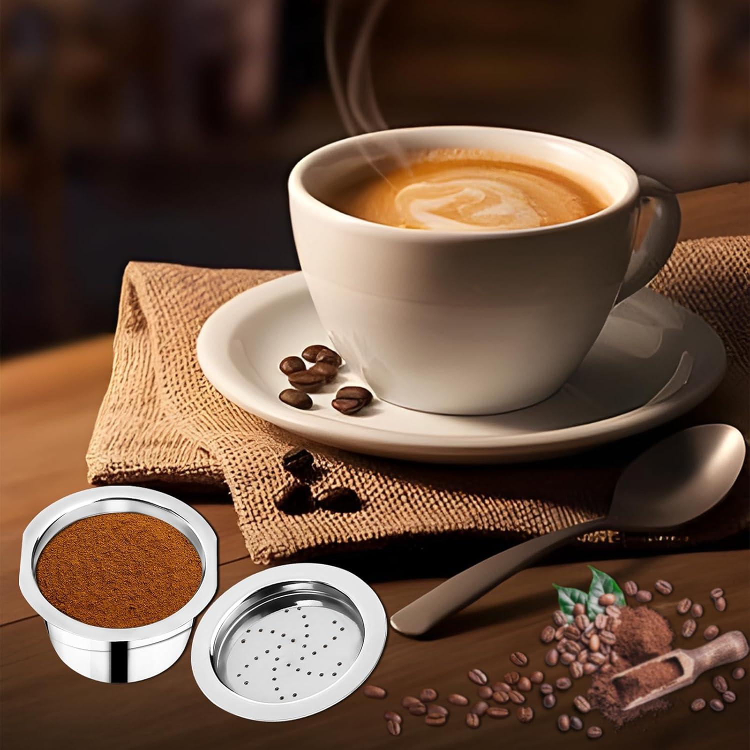 Cápsulas de café reutilizables FOVNOT para K Fee - Acero inoxidable