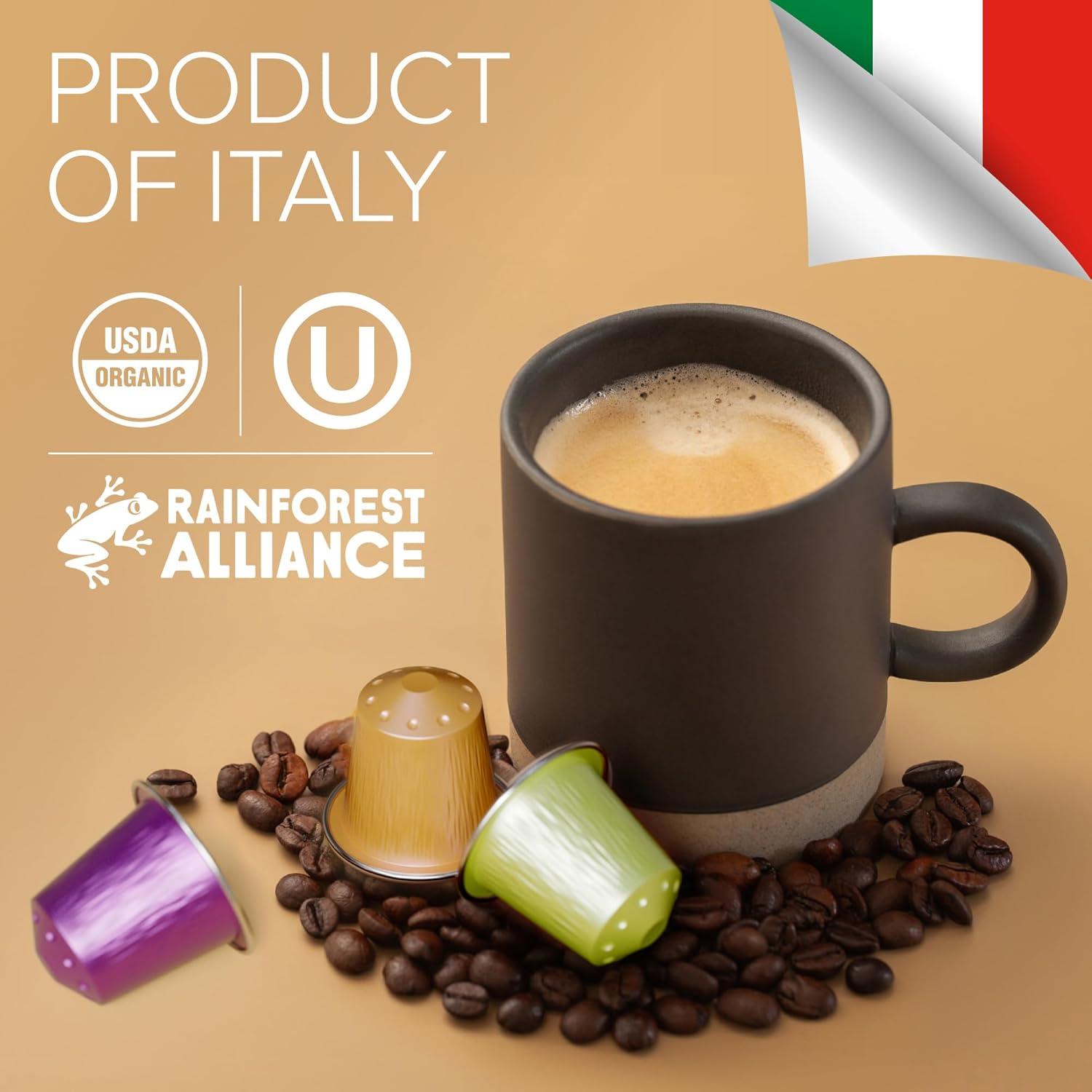 Cápsulas de Espresso Bestpresso Orgánico 120 Unidades Nespresso