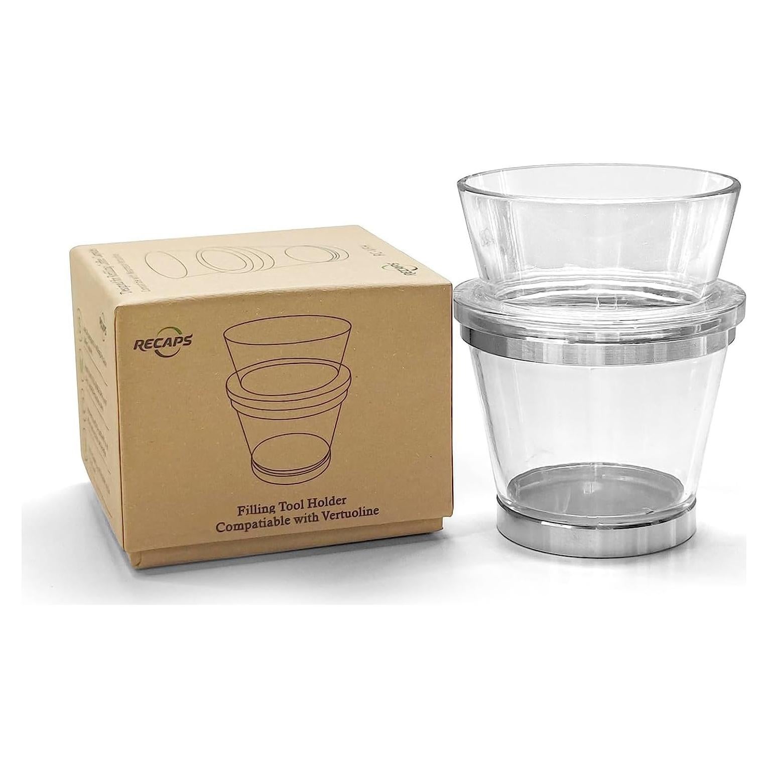 RECAPS Herramienta de Llenado para Cápsulas Nespresso Vertuo