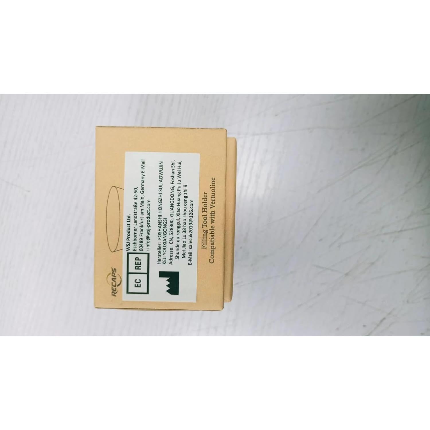 RECAPS Herramienta de Llenado para Cápsulas Nespresso Vertuo