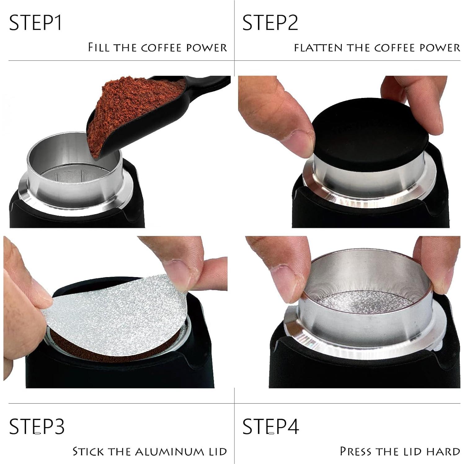 Kit de Recarga de Cápsulas Reutilizables Nespresso VertuoLine 104 Piezas