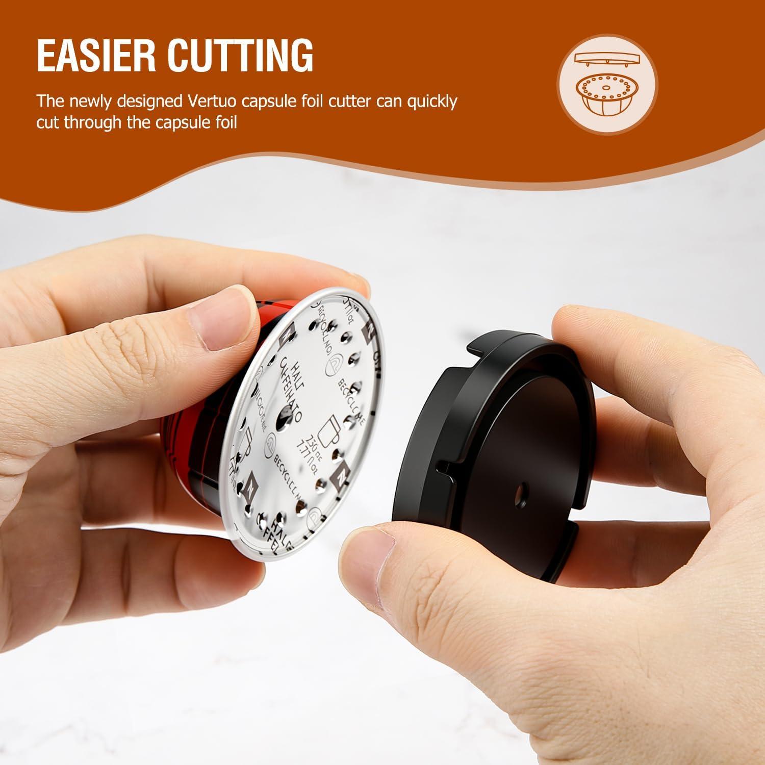 Kit de Recarga para Cápsulas Nespresso Vertuo GARLIFUR 52 Piezas