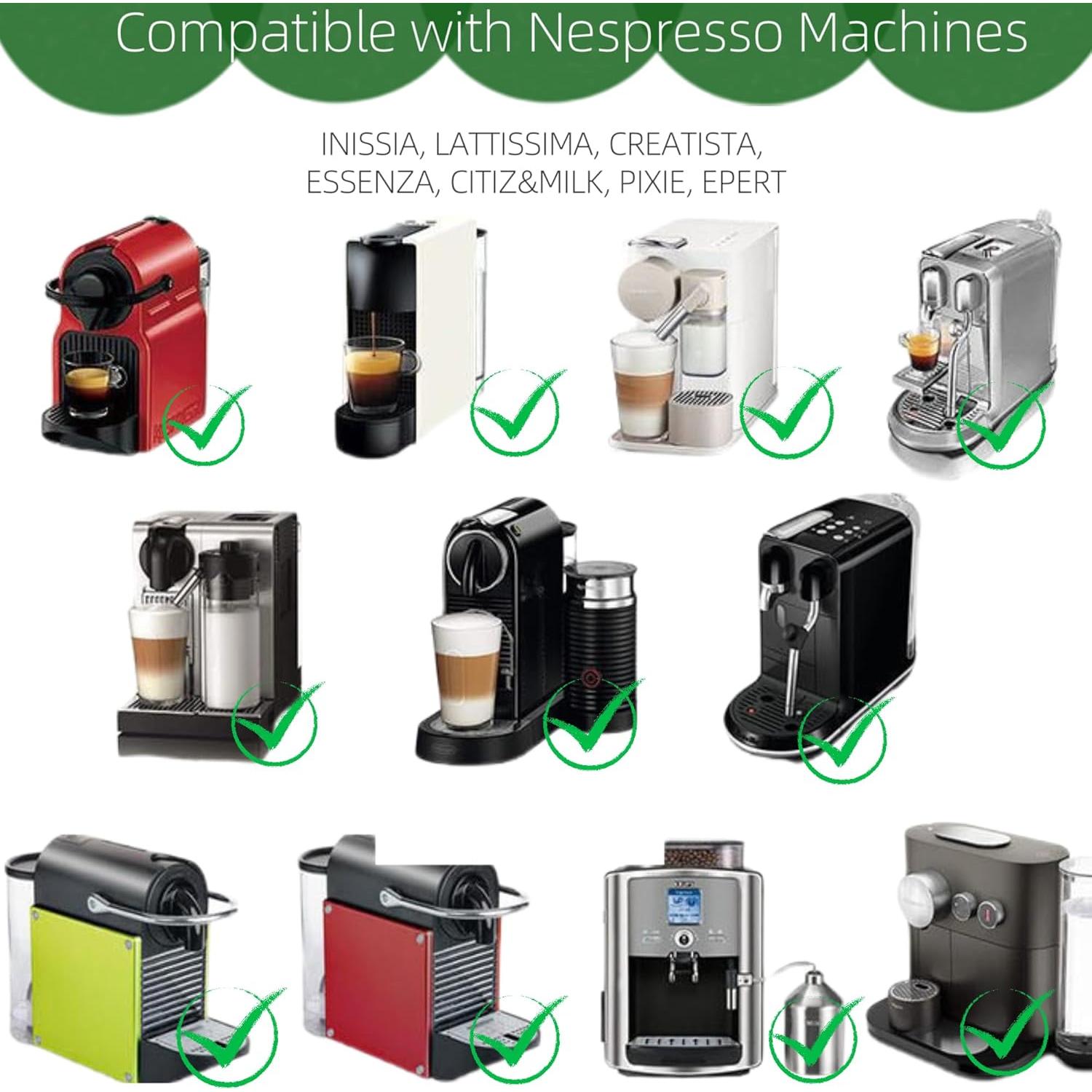 Cápsulas de Café Reutilizables JavaNest para Nespresso OriginalLine