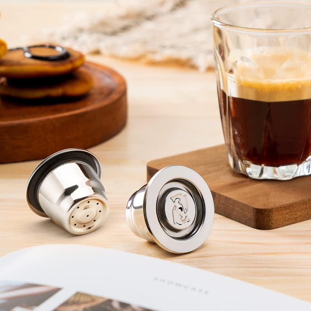 Cápsula de café crema reutilizable BRBHOM para Nespresso