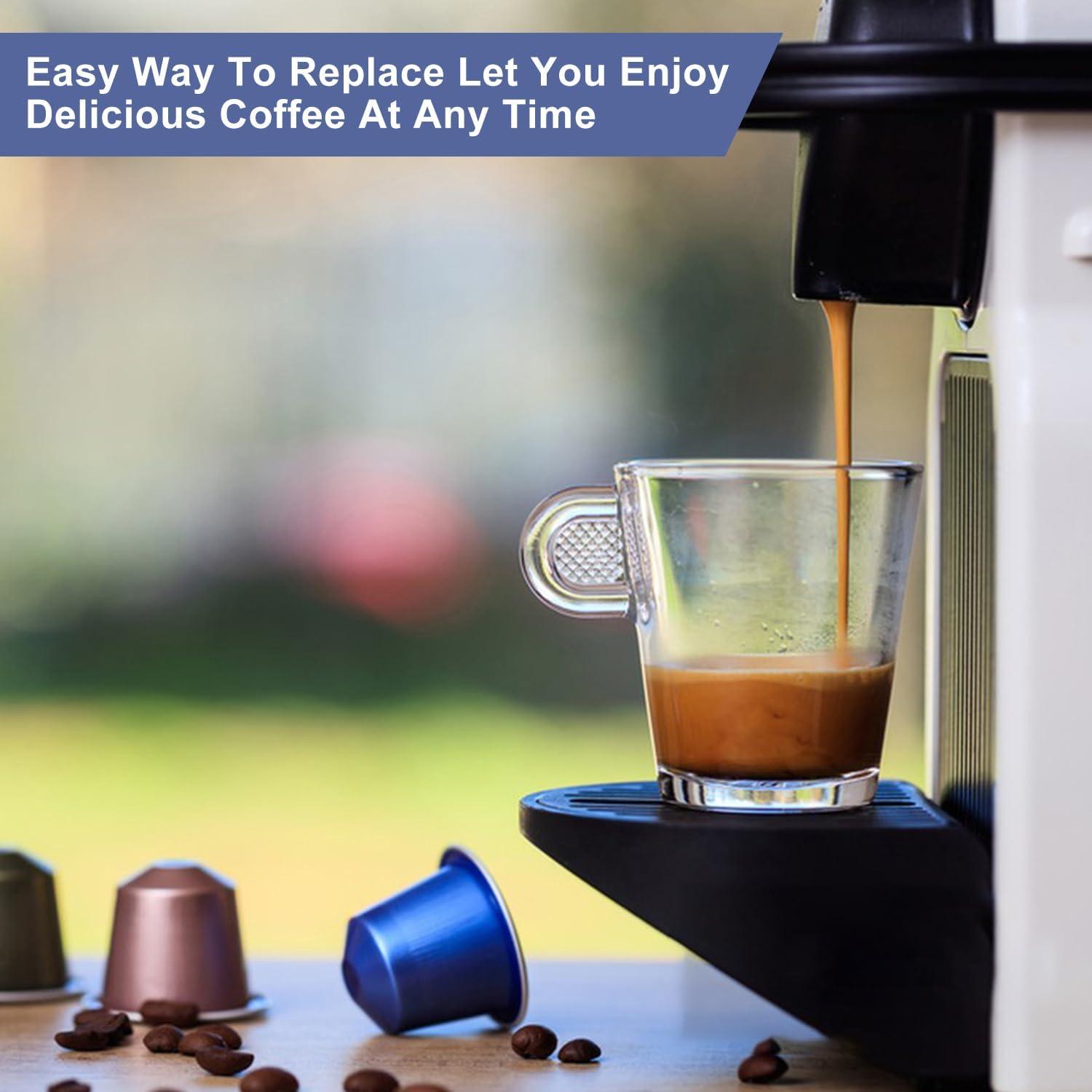 200 Tapas de Aluminio 37mm CUALFEC para Cápsulas Nespresso