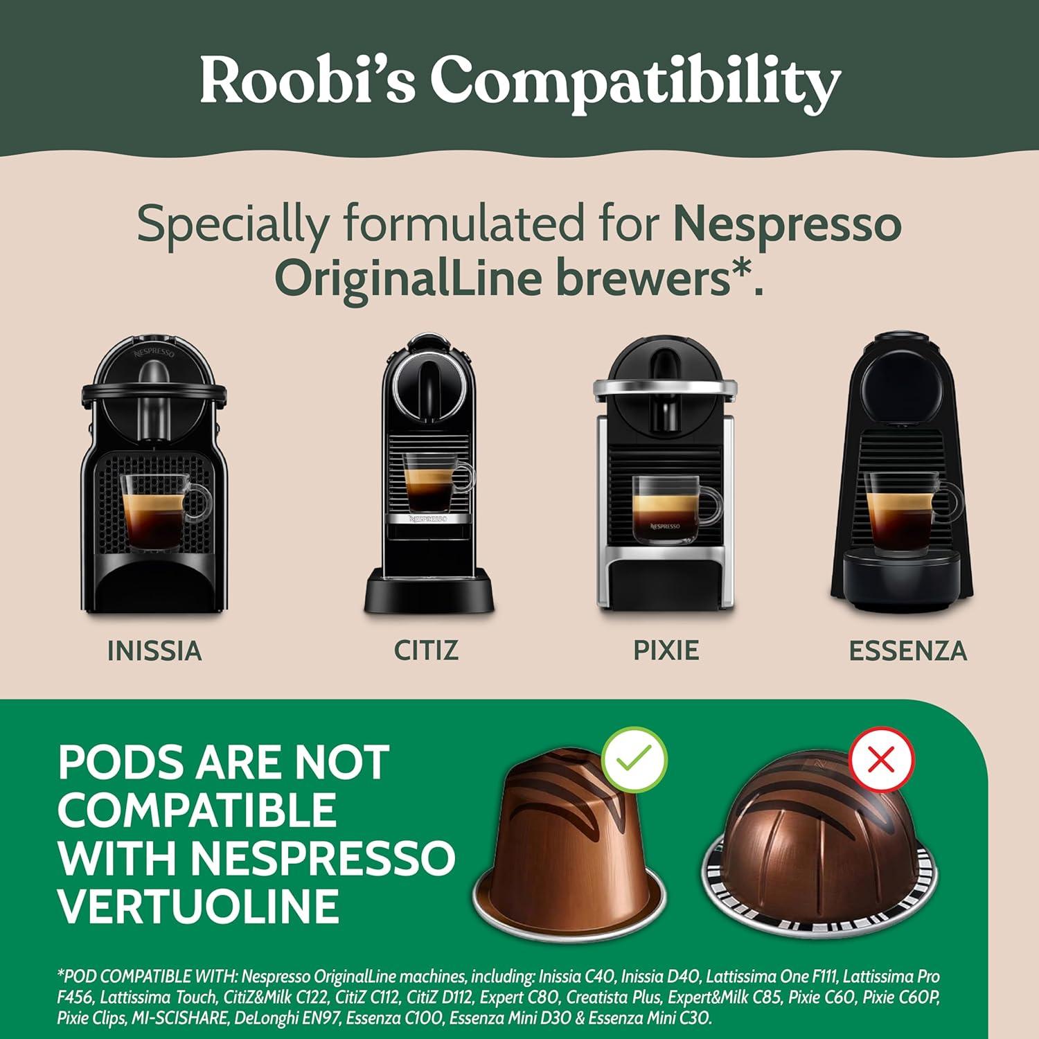 Cápsulas de limpieza Roobi para Nespresso - 12 tabletas + 1 reutilizable