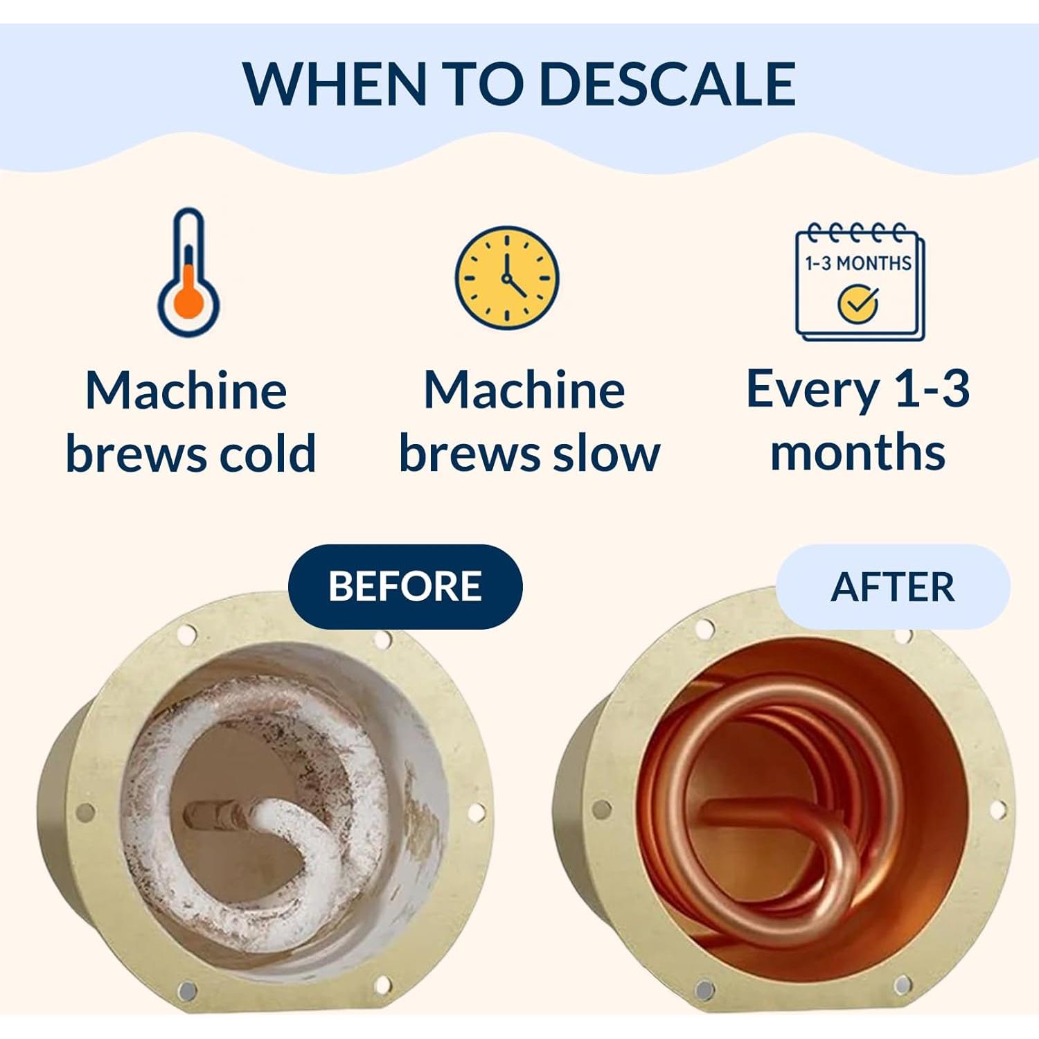 Kit de limpieza y descalcificación Freelivity para Nespresso Vertuo - Suministro 1 año