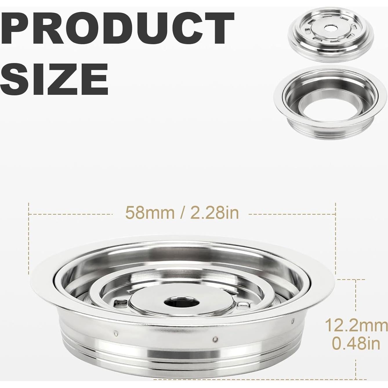 Adaptador de cápsula de café Feilifan para Nespresso Vertuo 150 ml