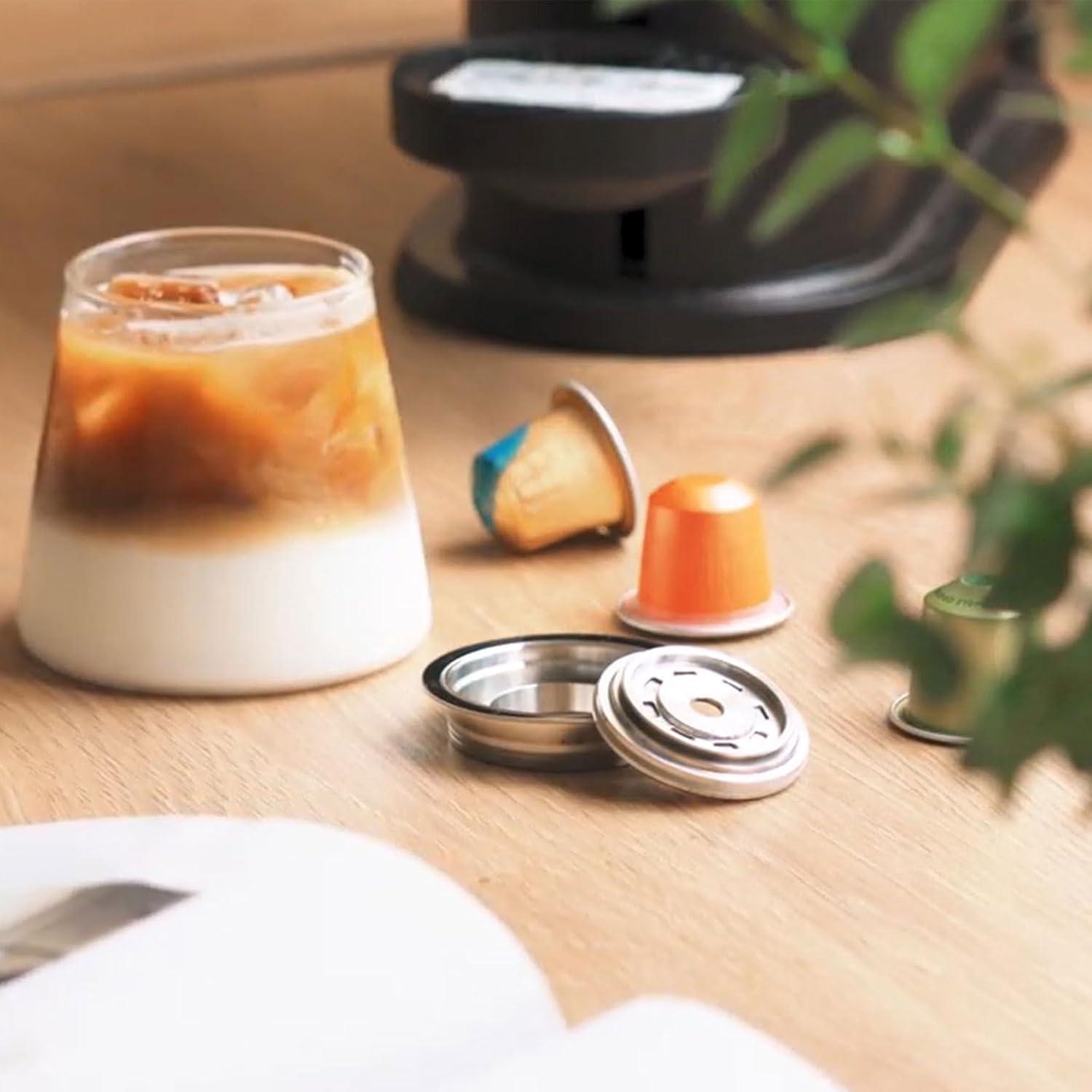 Adaptador de cápsula de café Feilifan para Nespresso Vertuo 150 ml