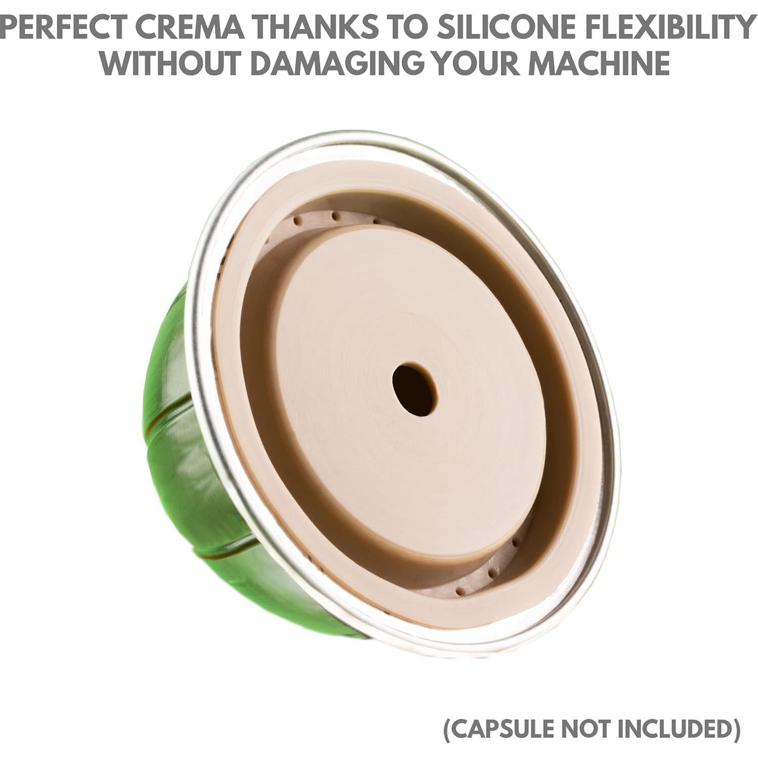 Tapa reutilizable Madama para Nespresso Vertuo - 4 unidades