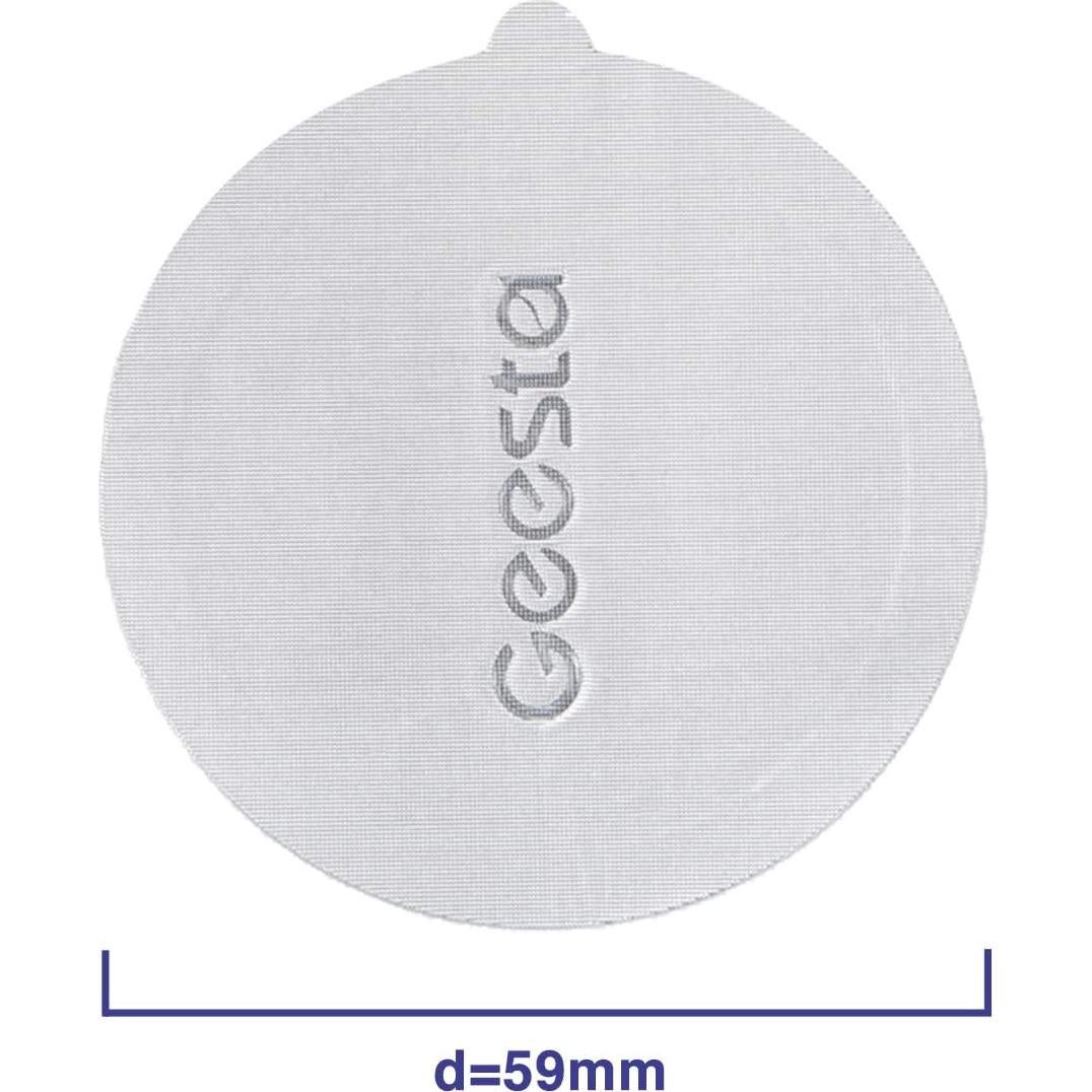 Sellos de Aluminio Reutilizables Geesta para Nespresso Vertuoline - 120 Pcs