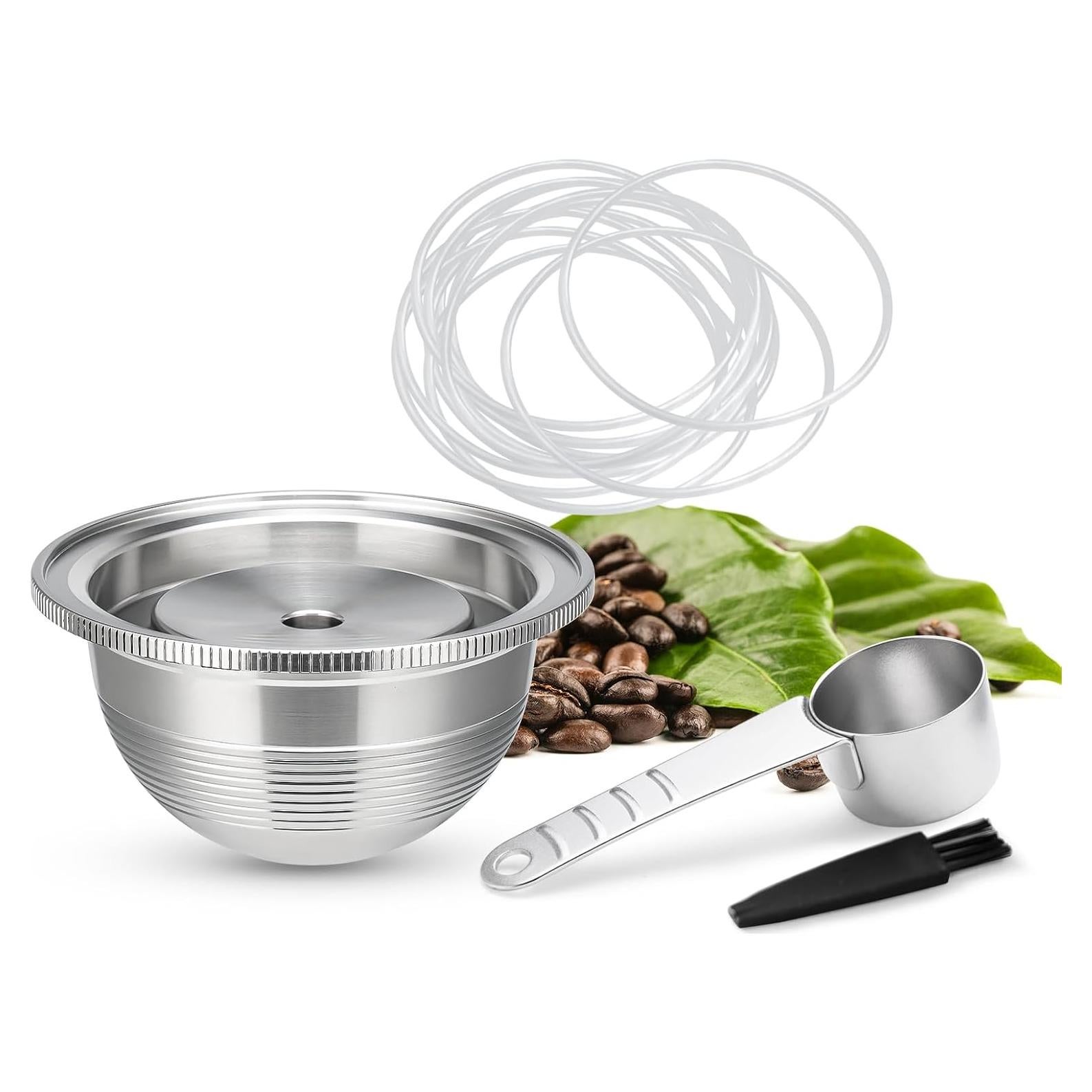 Cápsulas de Café Reutilizables HAILASRE 150ml Acero Inoxidable