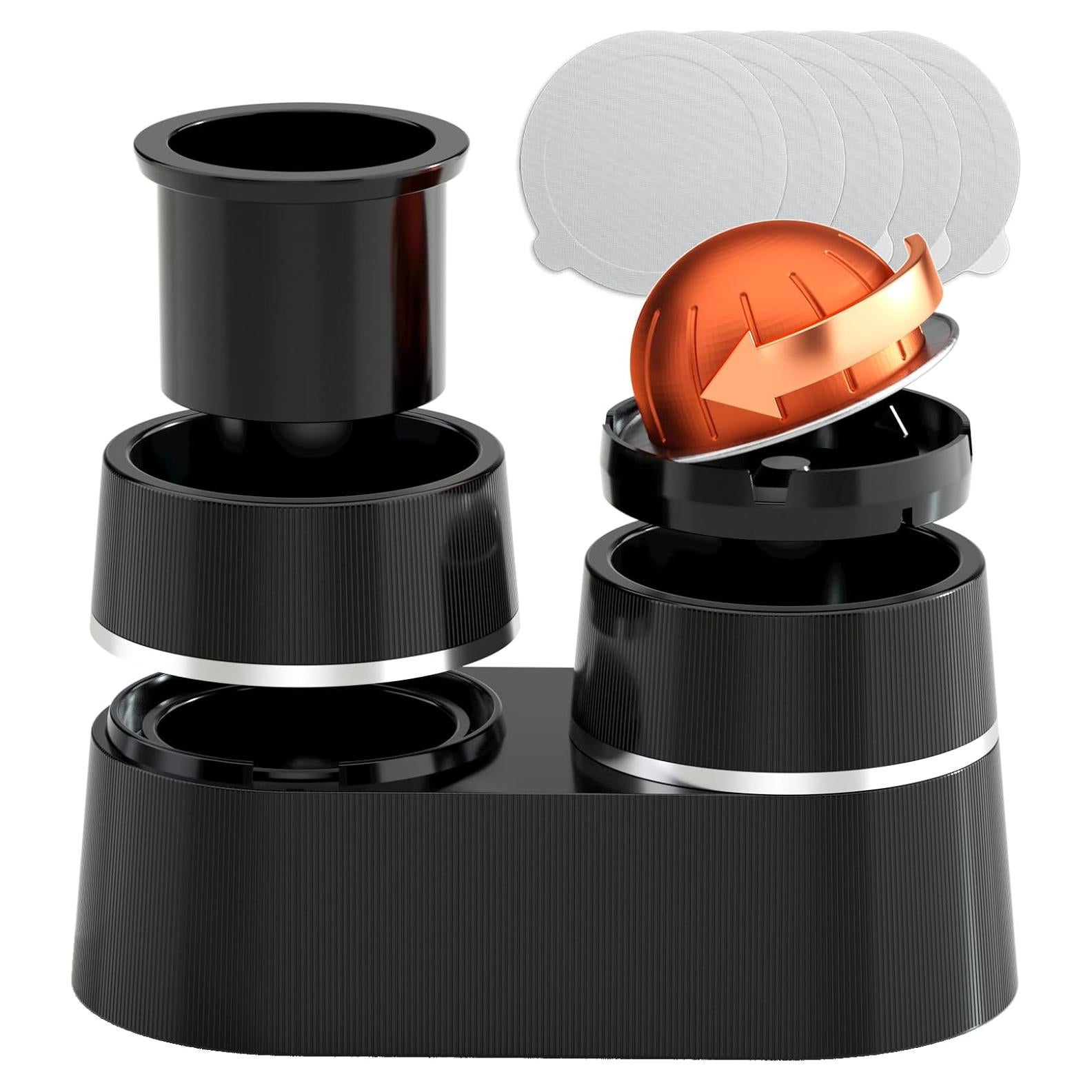 Kit de Cápsulas Reutilizables SOLIDATOR para Nespresso Vertuo