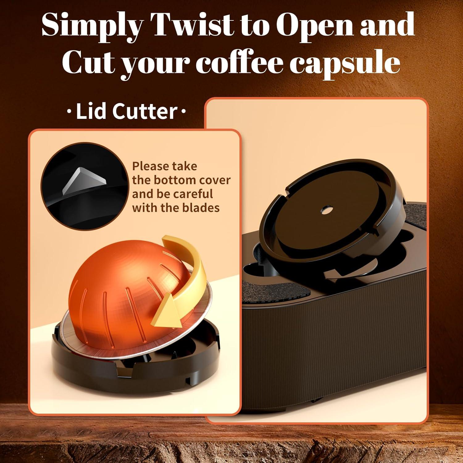 Kit de Cápsulas Reutilizables SOLIDATOR para Nespresso Vertuo