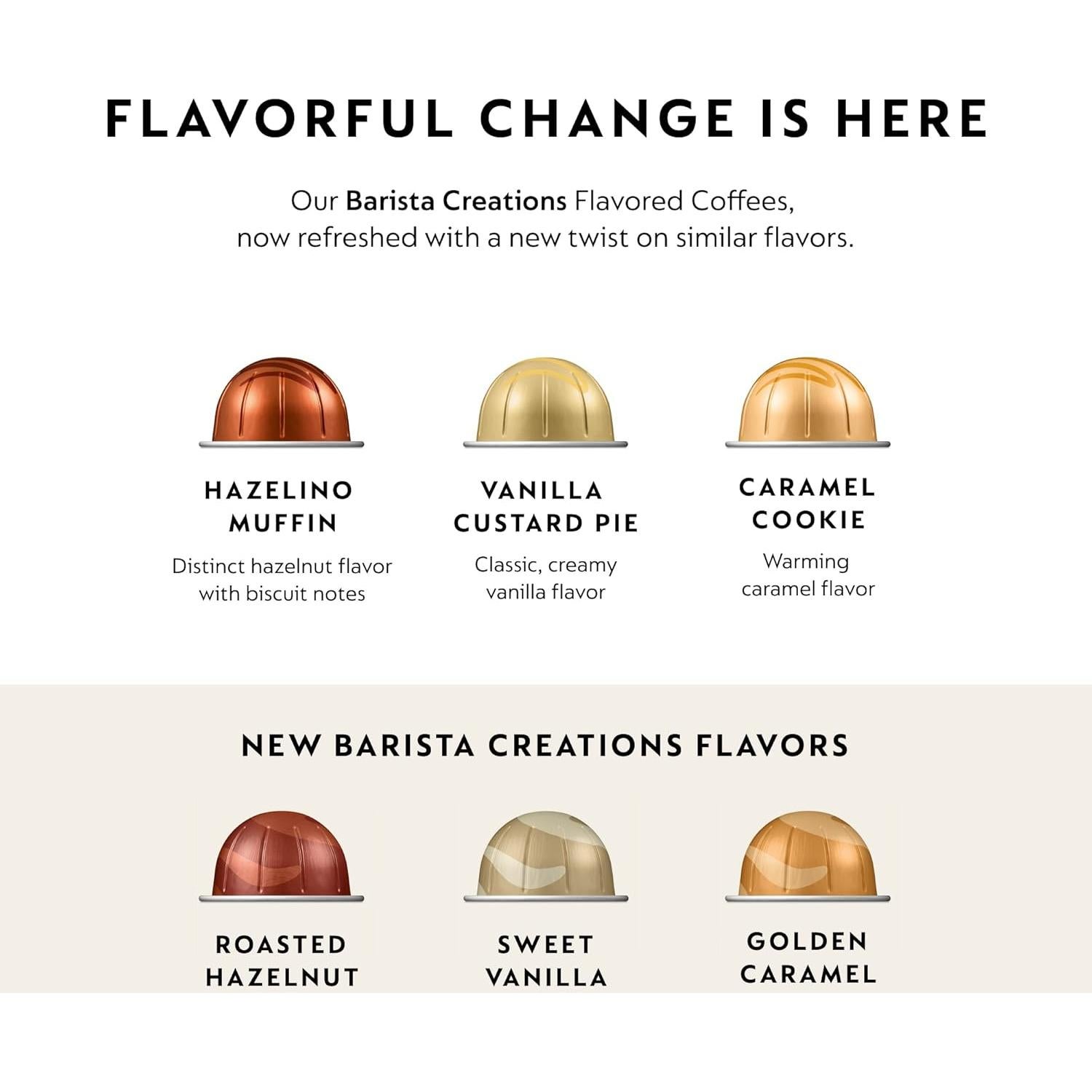 Cápsulas de Café Nespresso Vertuo Barista 30 Unidades 230ml