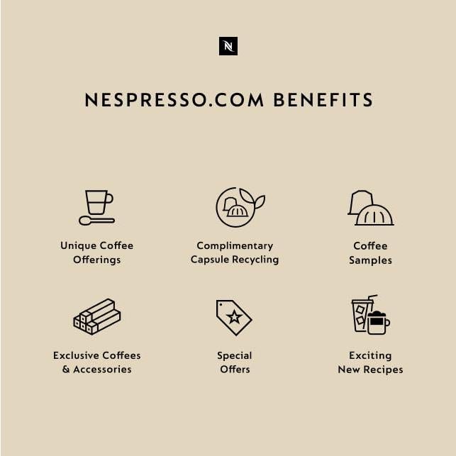 Cápsulas de Café Nespresso Vertuo Barista 30 Unidades 230ml