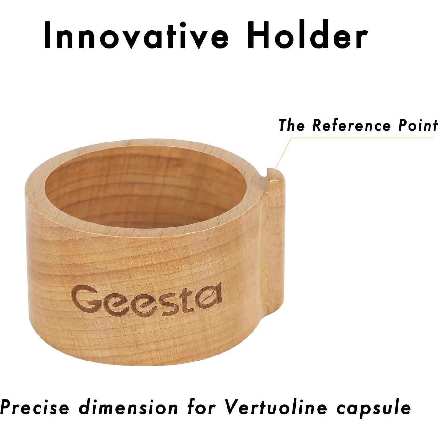 Kit de Sellos de Aluminio GEESTA para Cápsulas Nespresso Vertuoline