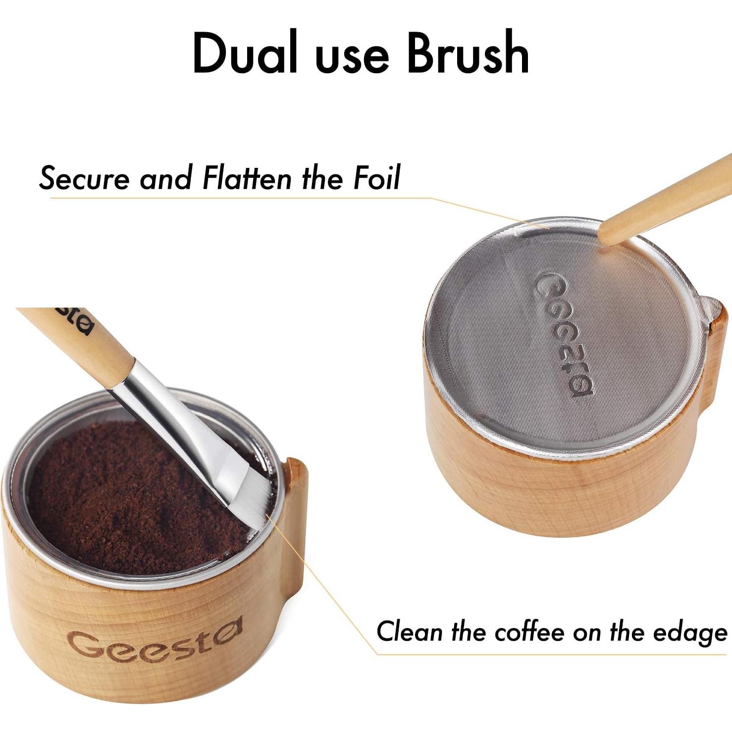 Kit de Sellos de Aluminio GEESTA para Cápsulas Nespresso Vertuoline