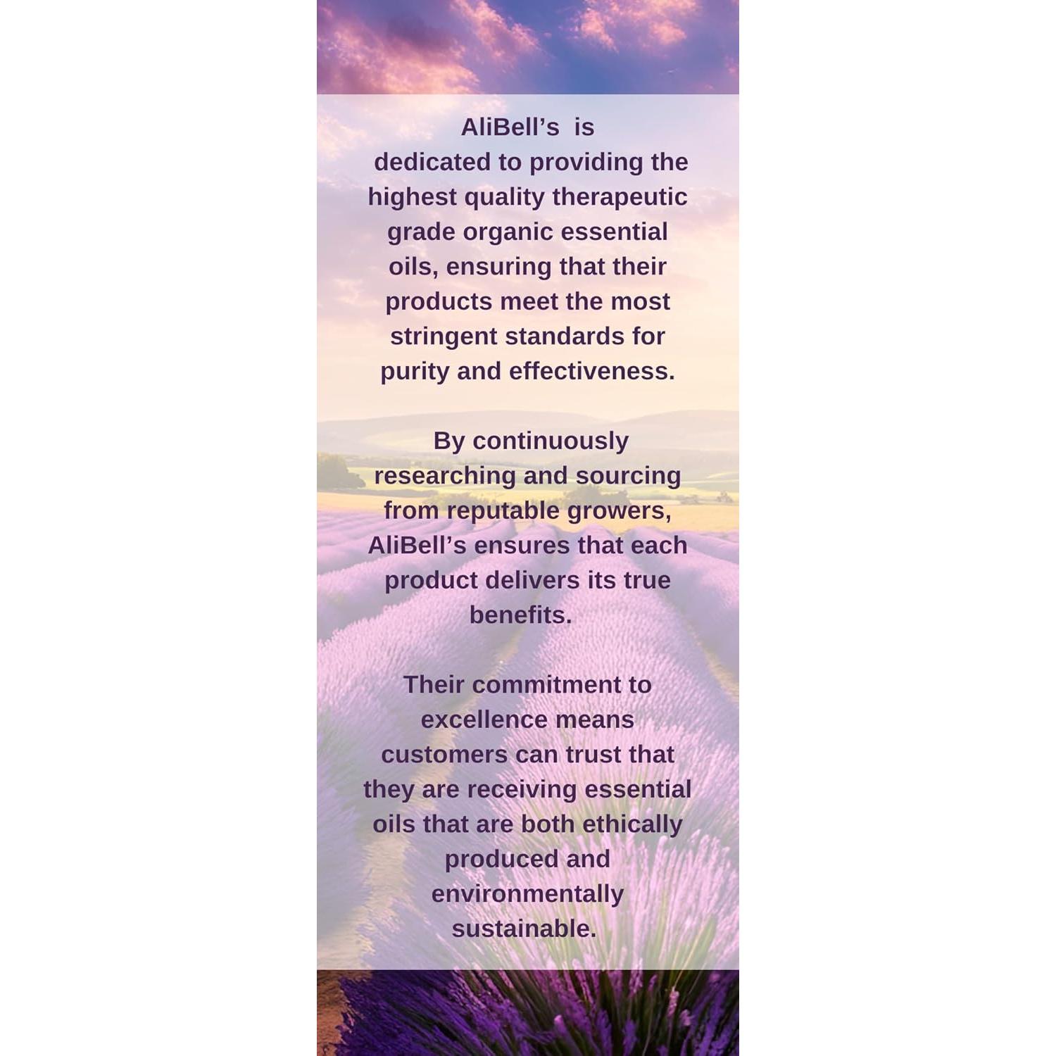 Aceite Esencial de Lavanda Orgánico Alibell's 15ml - Aromaterapia