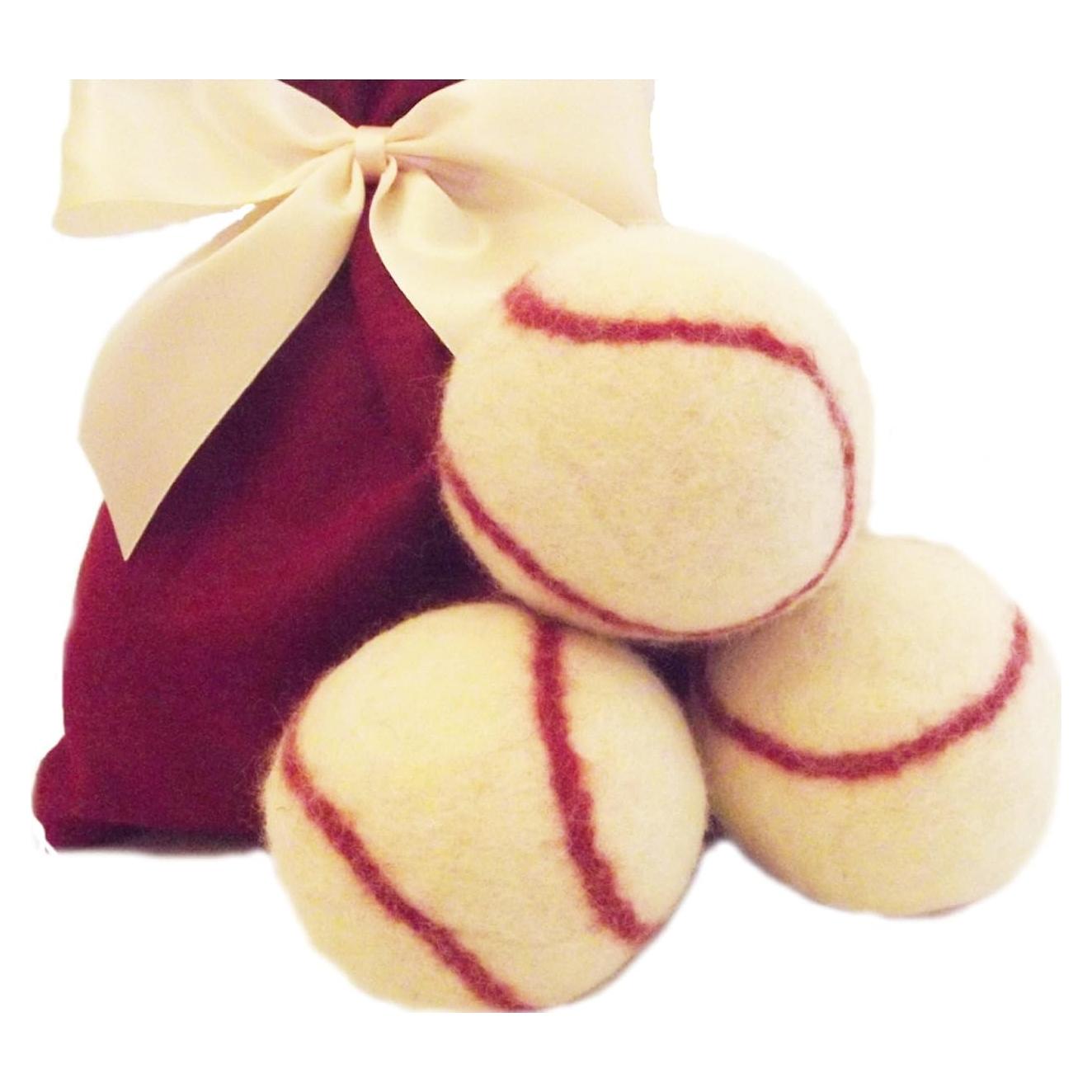 3 Pelotas de Secadora de Lana Ecológicas Dryer Beez - Hechas a Mano