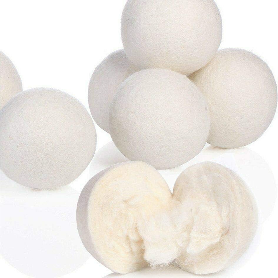 Bolas de Secado de Lana Mili Felt - 6 Unidades Ecológicas 100% Lana