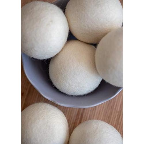 Bolas de Secado de Lana Mili Felt - 6 Unidades Ecológicas 100% Lana