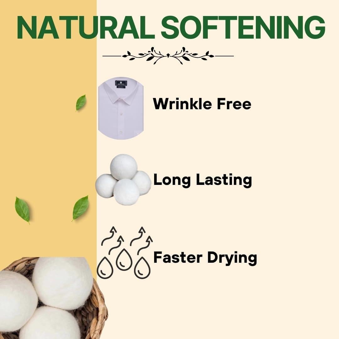 Bolas de Secadora de Lana SEDLAV - Reutilizables, 4 Unidades