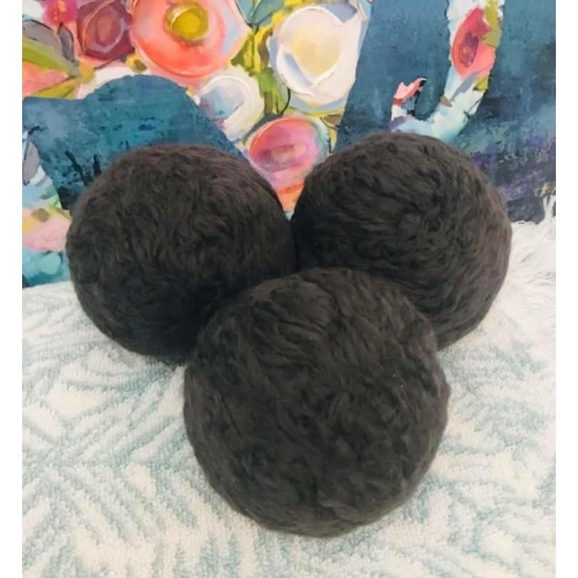 Bolas de Secado de Bambú Orgánico Infundidas con Carbón Activado - Juego de 3