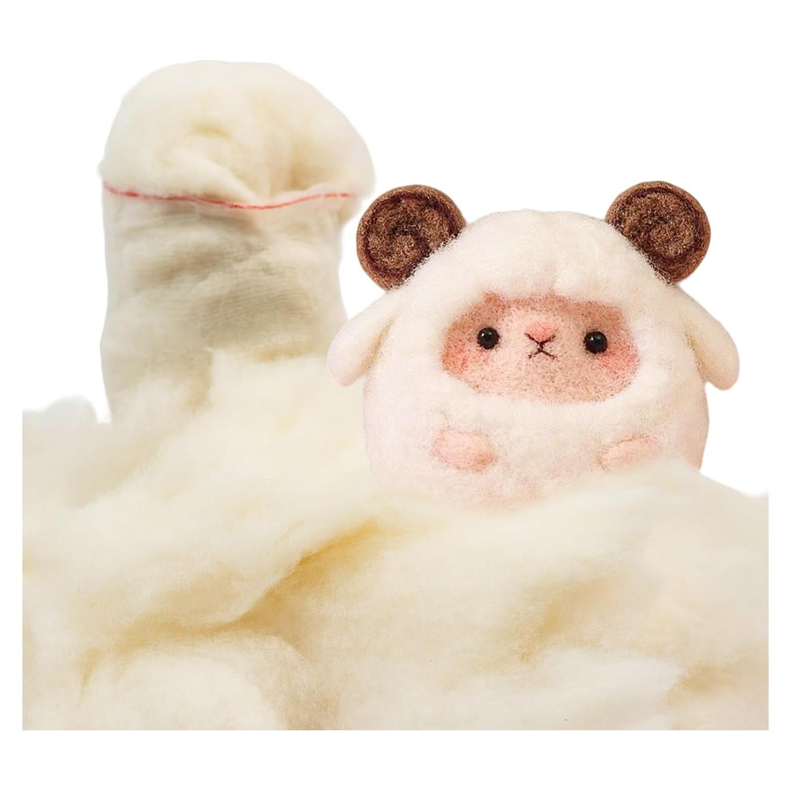 Relleno de Lana Orgánica Hipoalergénica 150g Piqoeei