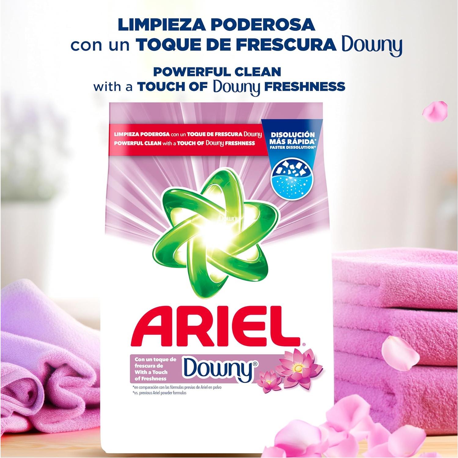Detergente en Polvo Ariel con Downy 4.48 kg - 99 Cargas