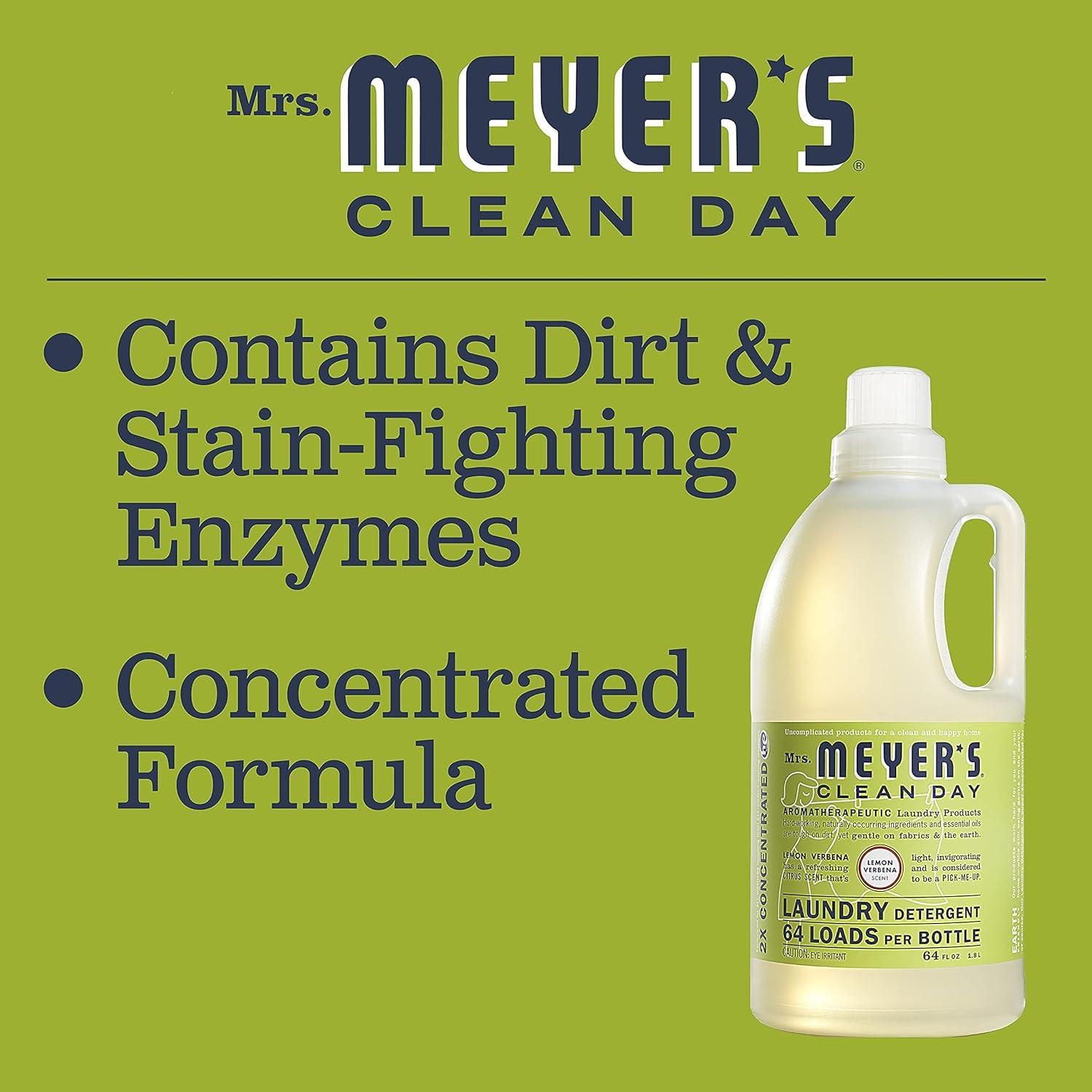 Detergente Líquido para Ropa Mrs. Meyer's 64 Lavados Verbena