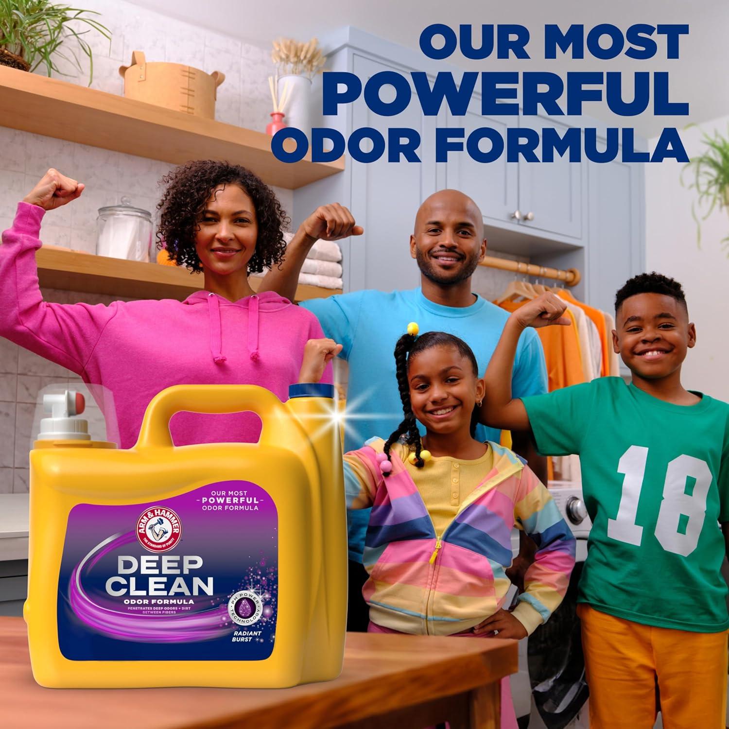 Detergente Líquido para Ropa ARM & HAMMER 4.4L Eliminador de Olores