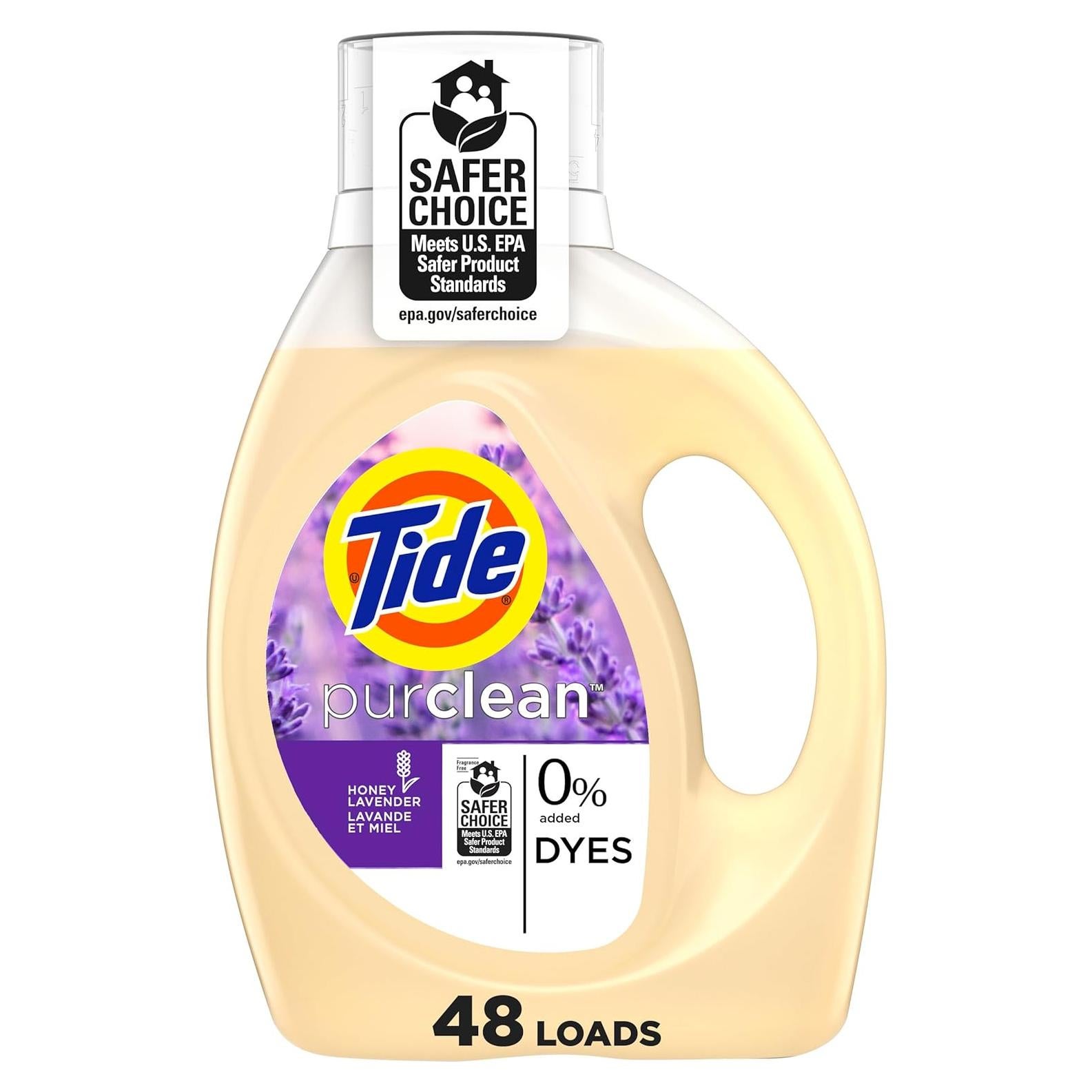 Detergente Líquido Tide Purclean 1.87 L Aroma Lavanda y Miel