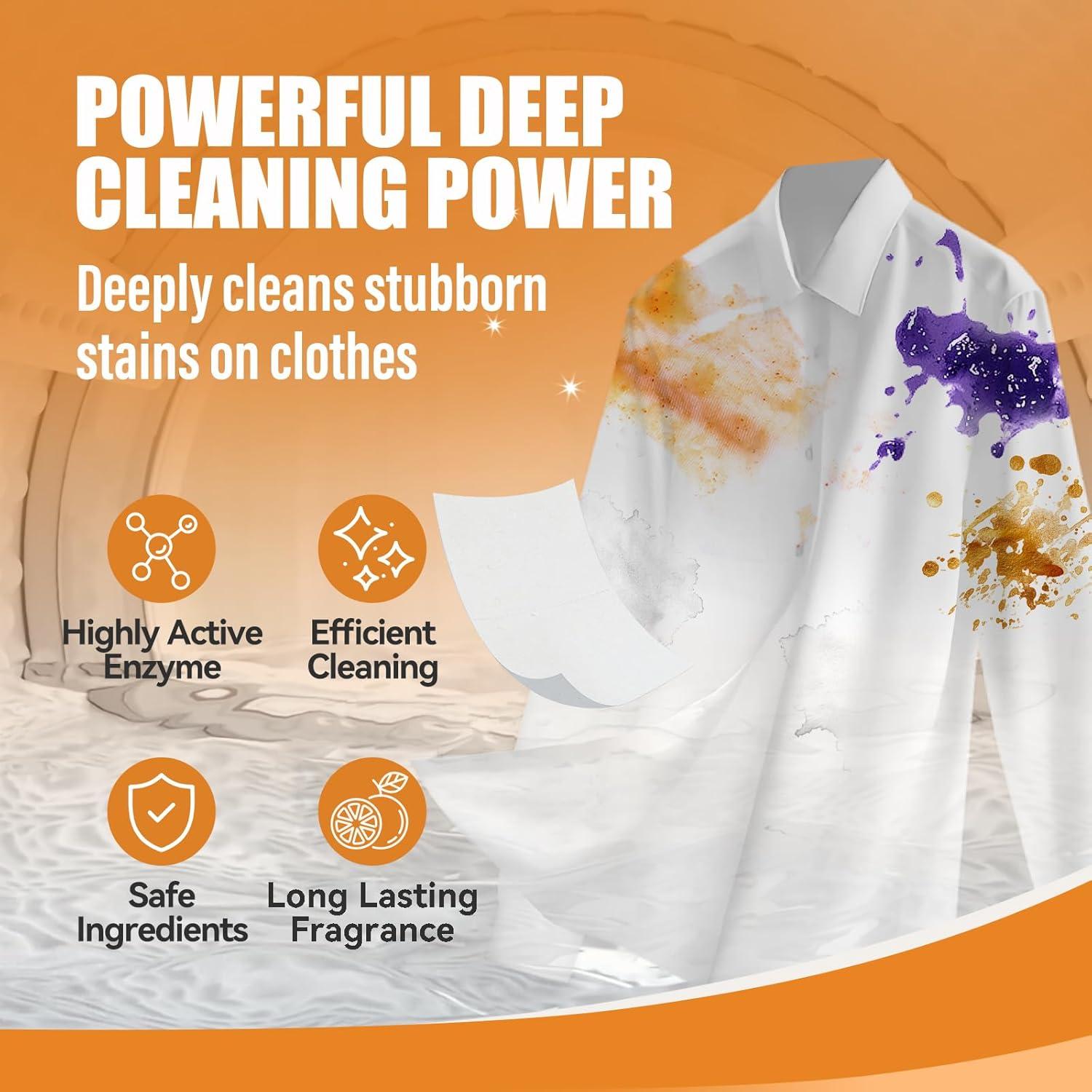 Hojas de Detergente Ecológicas YUCO 200 Cargas Aroma Cítricos