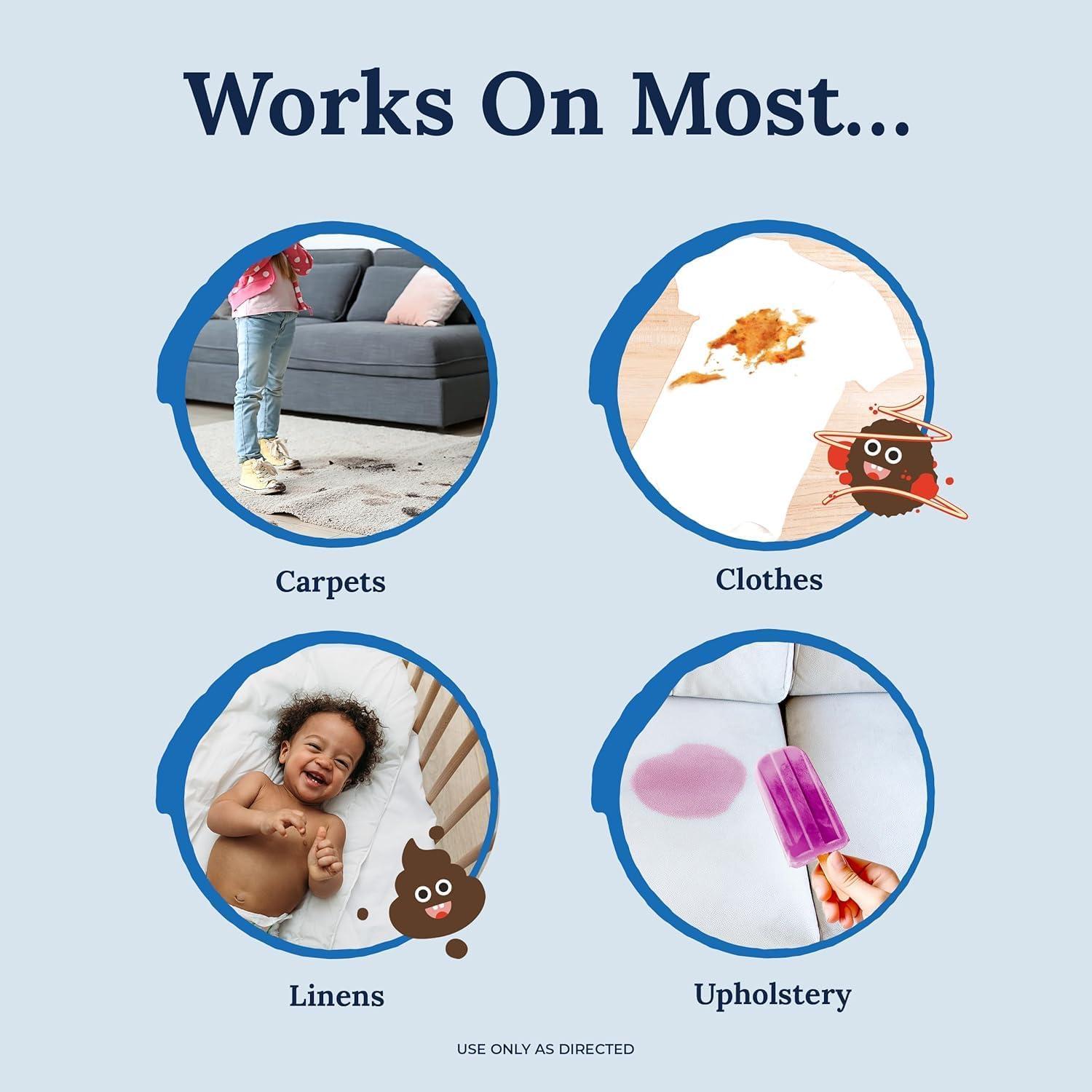 Paquete de 3 Tratador de Manchas Miss Mouth - Jabón y Spray