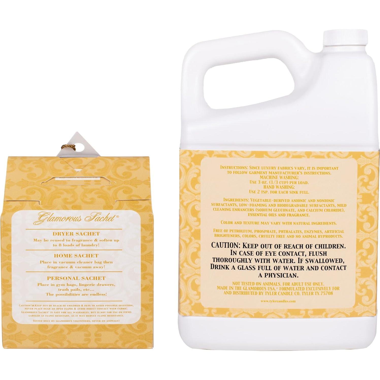 Detergente Líquido para Ropa Tyler Diva 907g con Bolsitas