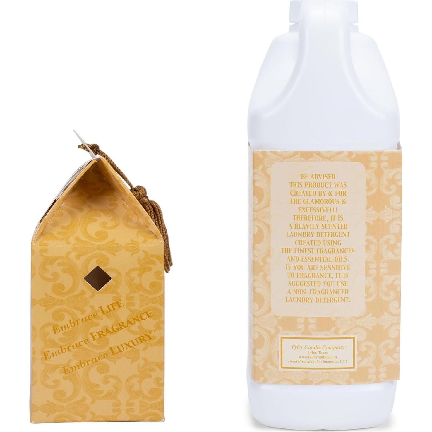 Detergente Líquido para Ropa Tyler Diva 907g con Bolsitas