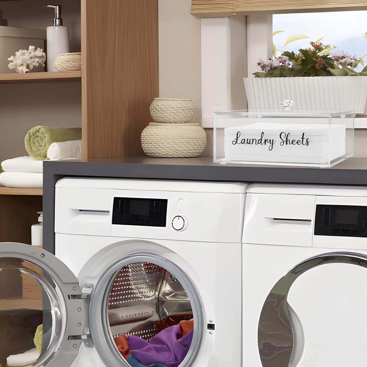 Soporte Organizador de Hojas de Detergente VOTLEVT Acrílico