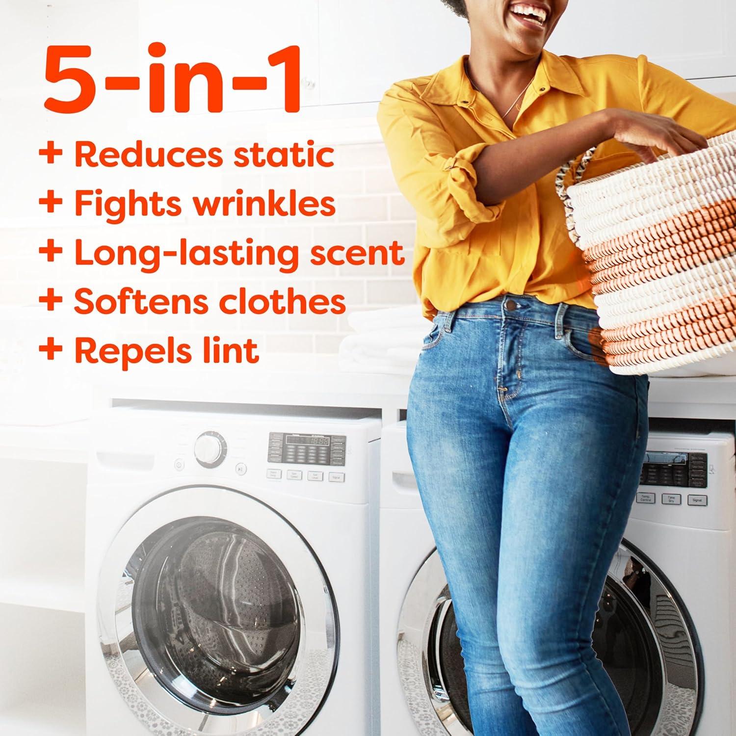 Hojas para Secadora Bounce Mega Flor de Paraíso 180 Unidades