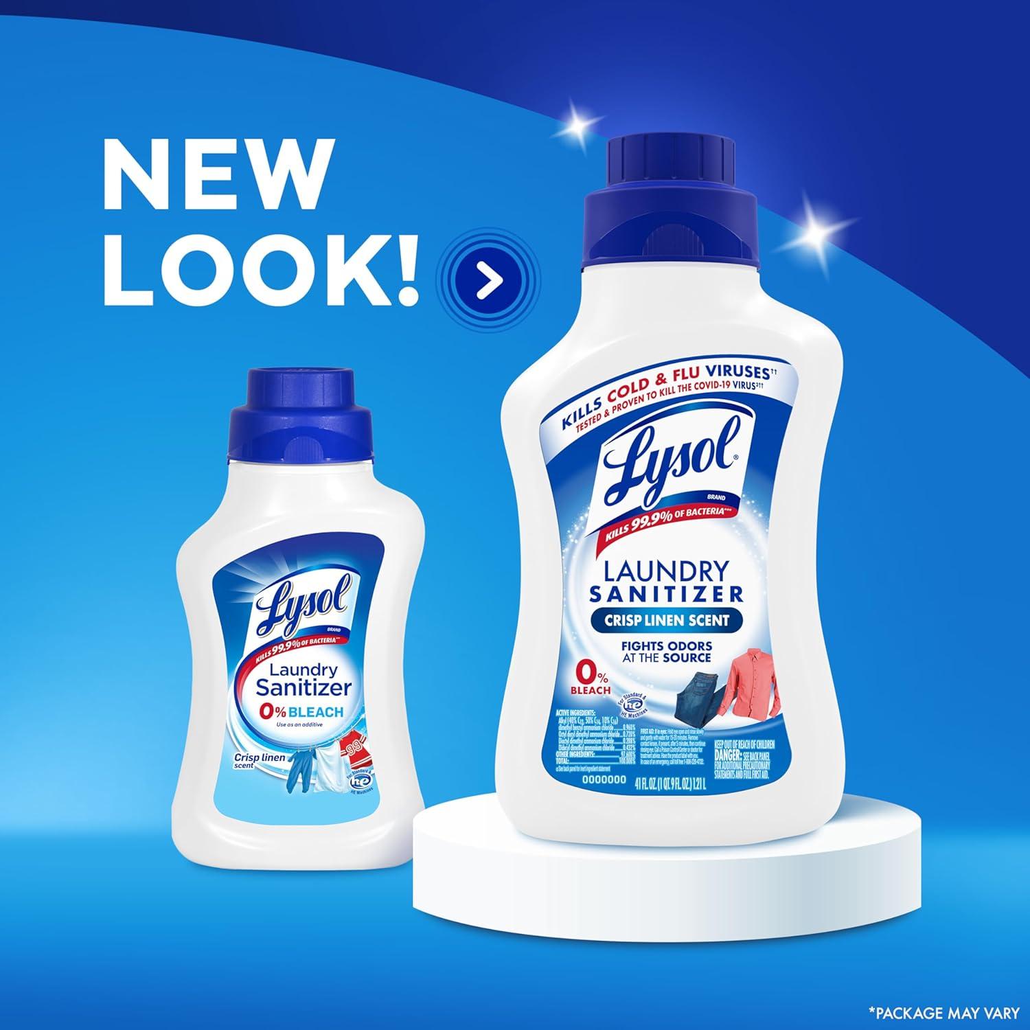 Lysol Aditivo Sanitizante para Ropa 1215 ml - Aroma Fresco