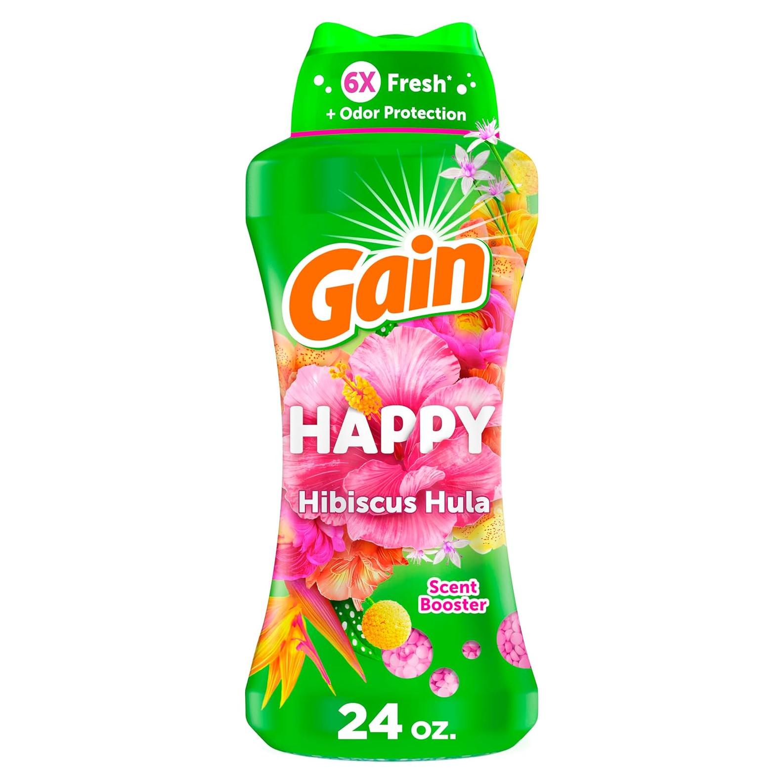 Perlas Aumentadoras de Fragancia Gain Happy 680g - Frescura Duradera