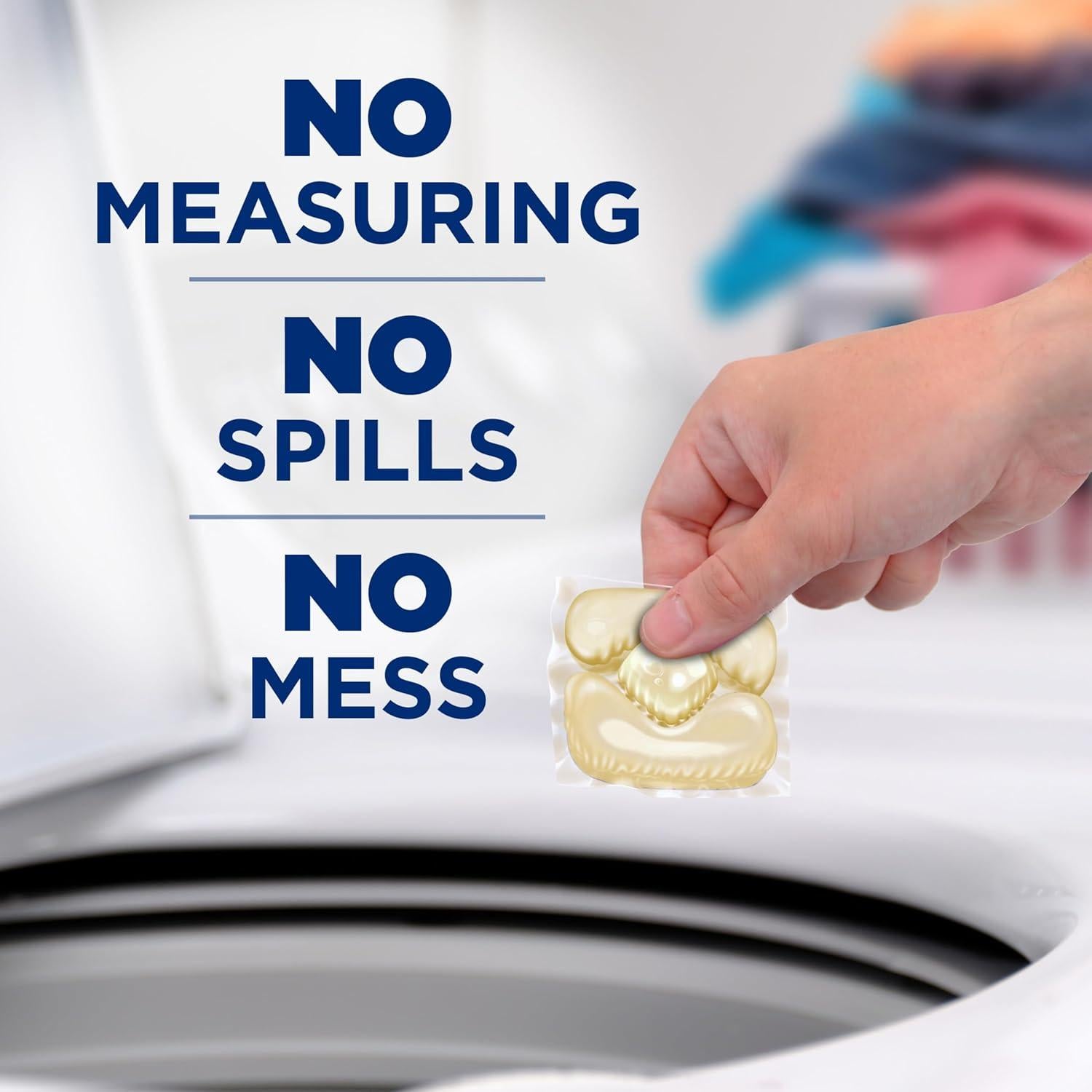 Detergente de Lavandería ARM & HAMMER 5-en-1 42 Paks Hipoalergénico