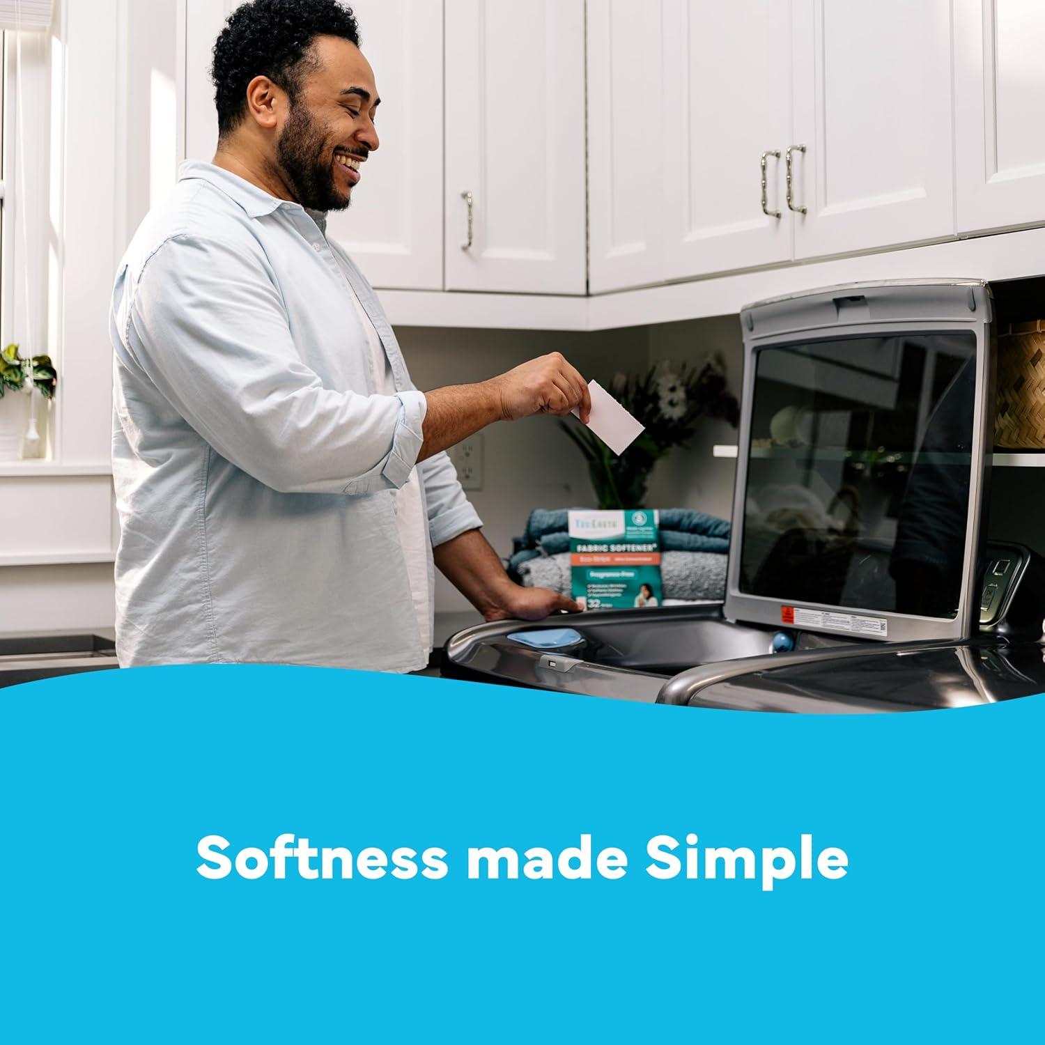 Hojas de Suavizante de Tela Tru Earth 50 Unidades Lino