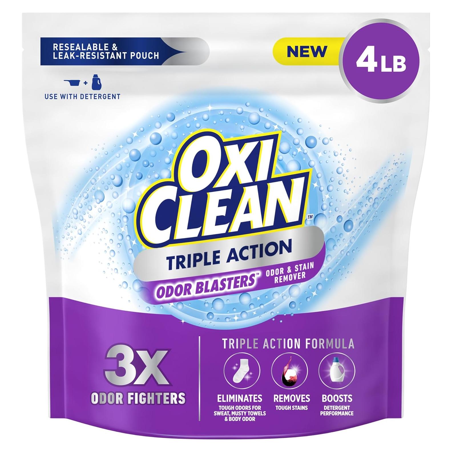 OxiClean Eliminador de Olores y Manchas en Polvo 1.81 kg