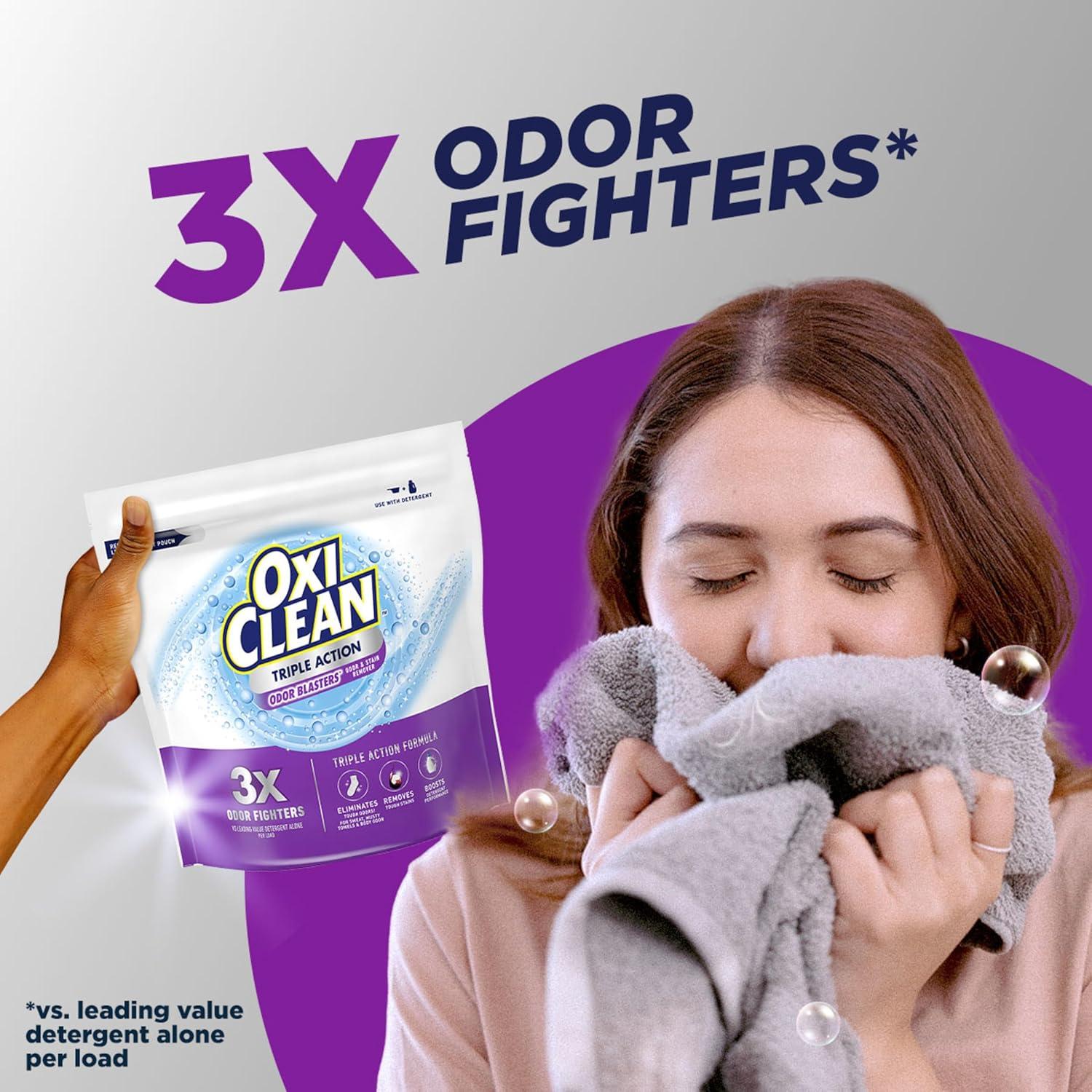 OxiClean Eliminador de Olores y Manchas en Polvo 1.81 kg