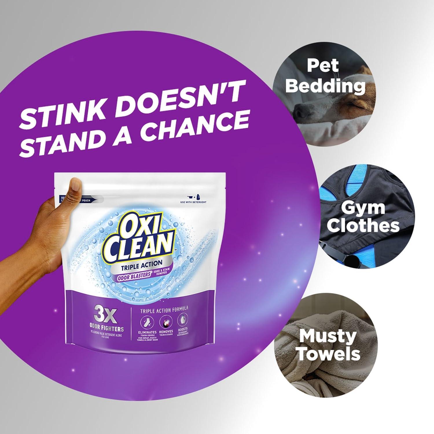 OxiClean Eliminador de Olores y Manchas en Polvo 1.81 kg