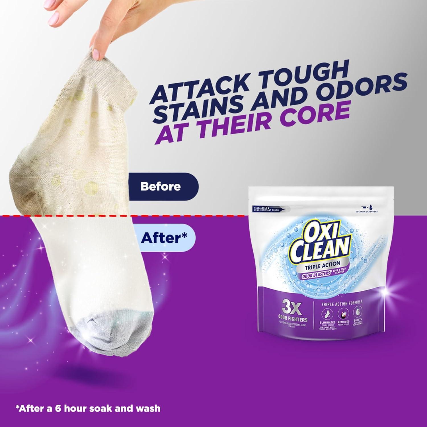 OxiClean Eliminador de Olores y Manchas en Polvo 1.81 kg