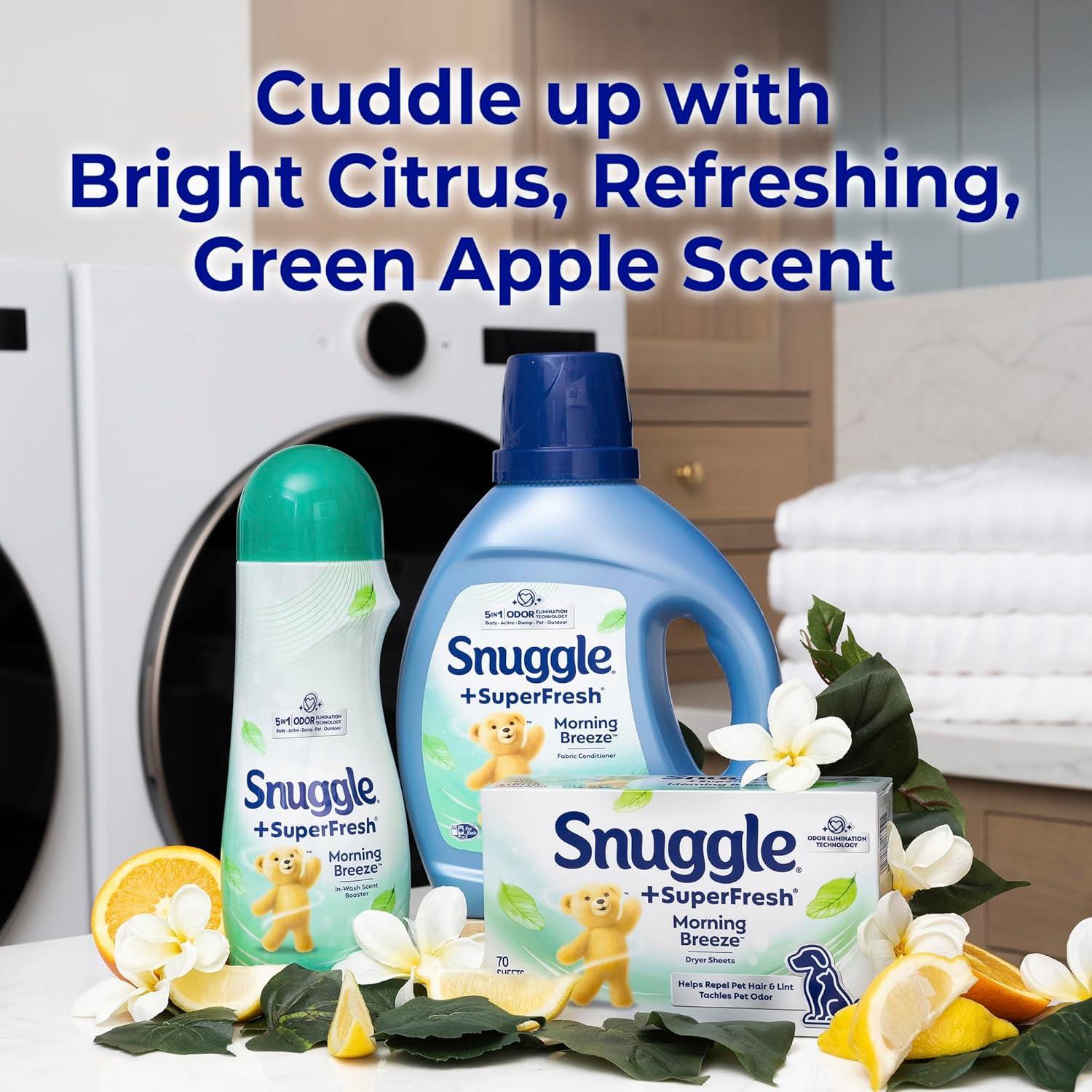 Hojas de Secadora Snuggle Plus SuperFresh Original 200 Unidades