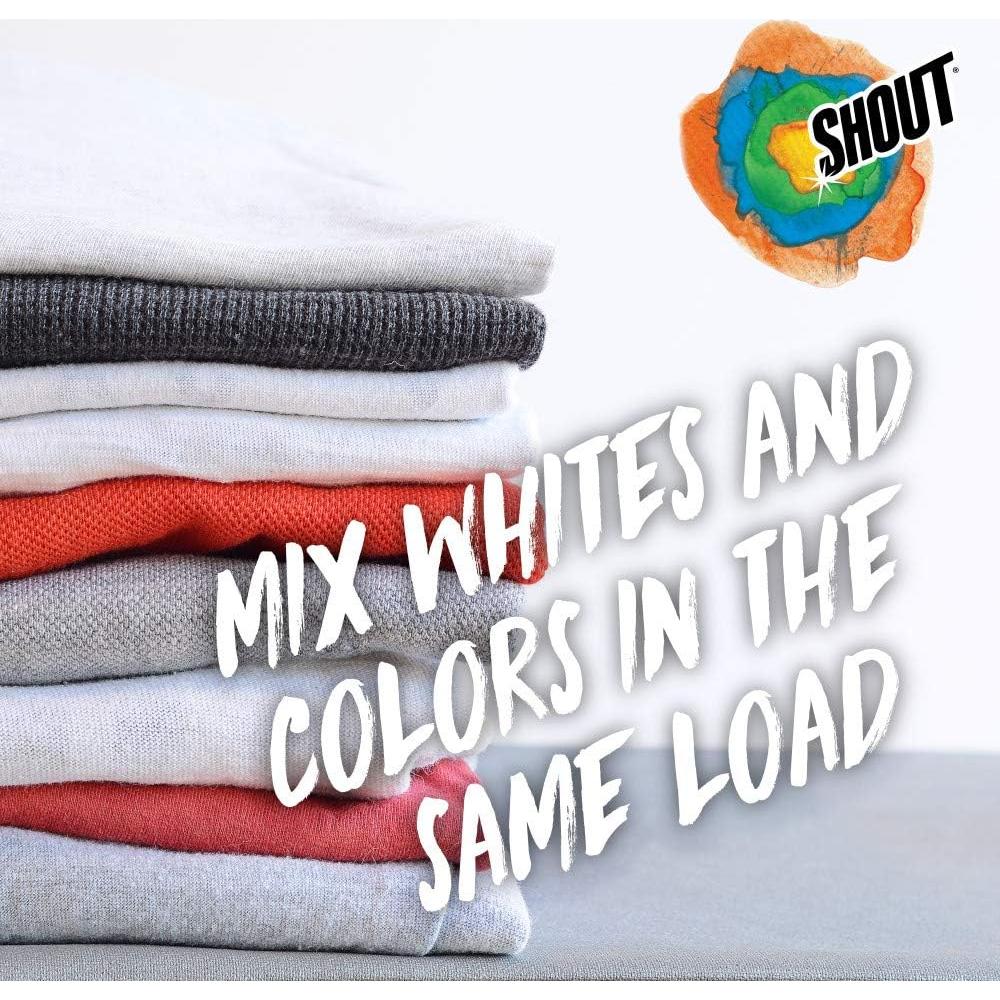 Hojas Atrapa Color Shout 72 Unidades para Lavandería